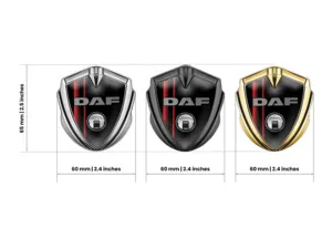 Daf Emblem Fender Badge Limited Edition Premium